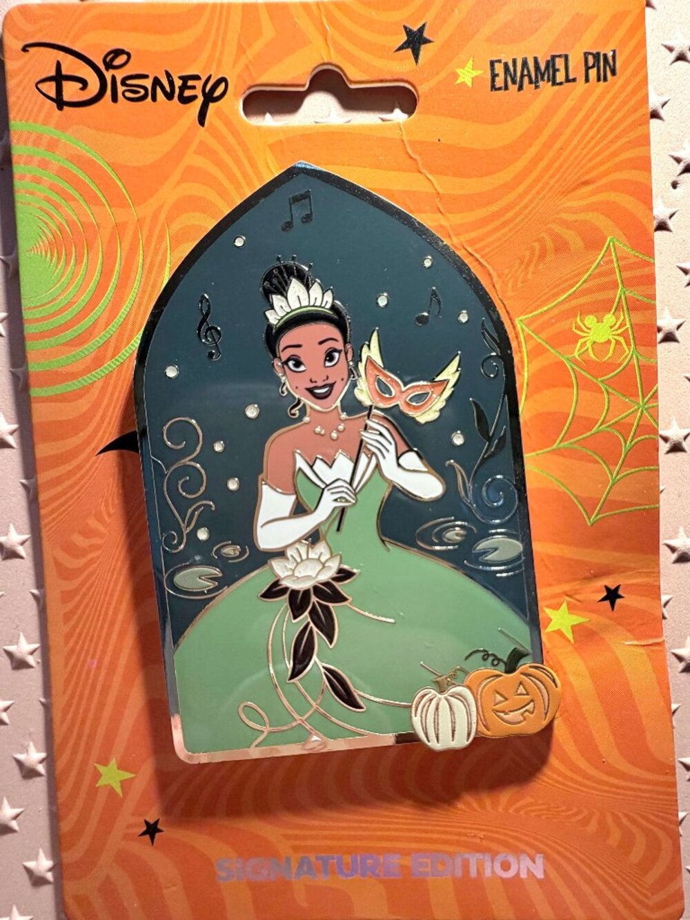 Tiana - Princess and the Frog Disney Halloween Arches PALM LE 500 Pin Jumbo